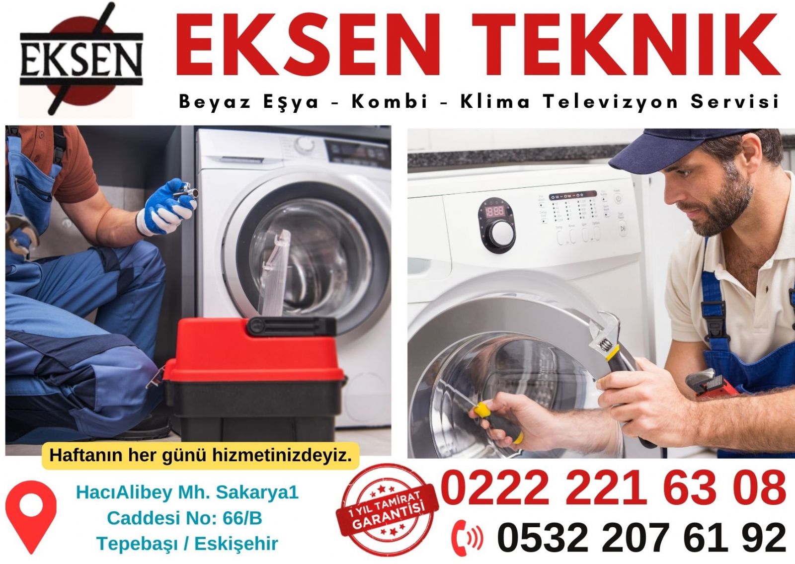 Eskişehir Çamaşır Makinesi Servisi
