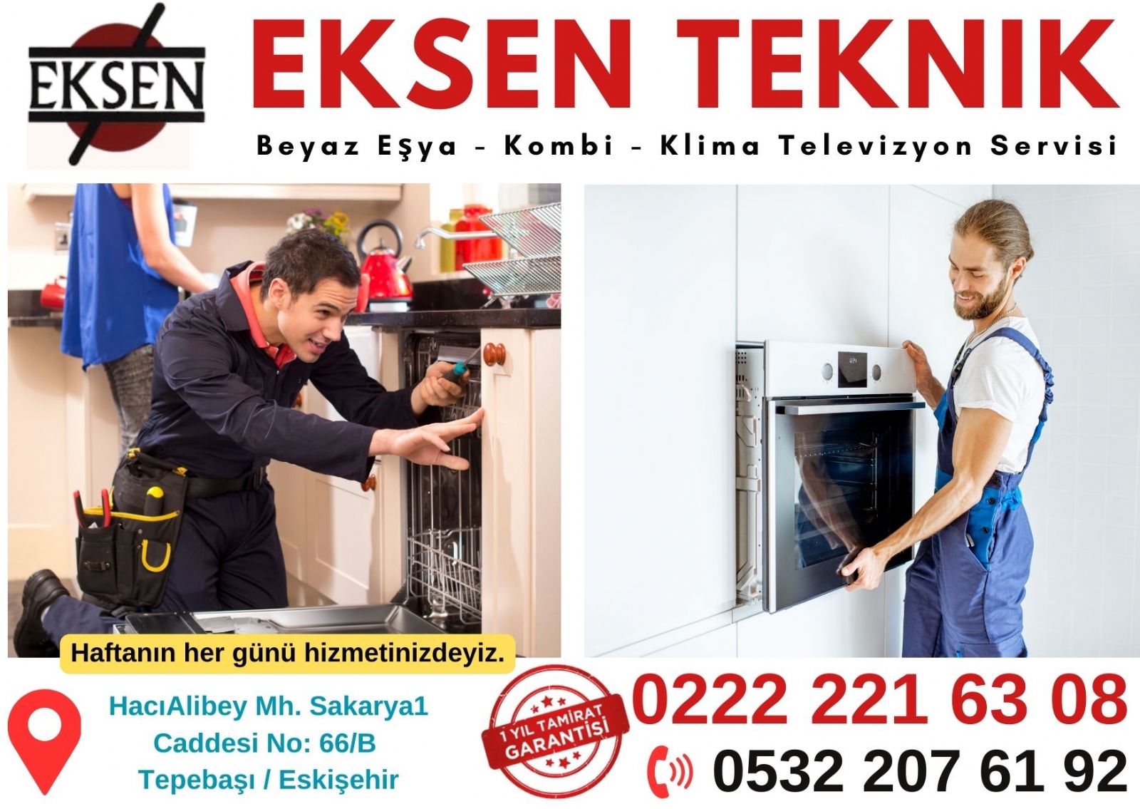 Eskişehir Beyaz Eşya Servisi
