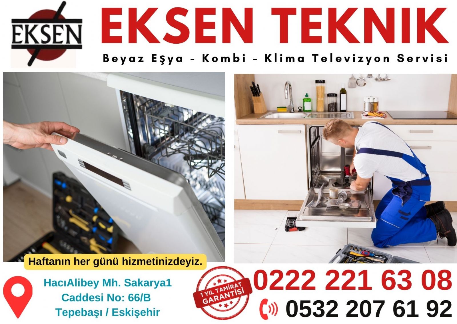 Eskişehir Bulaşık Makinesi Tamiri